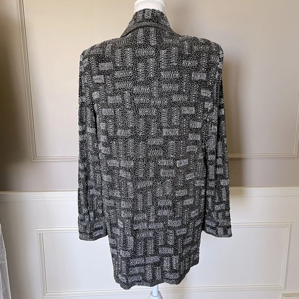 Judith Ann vintage beaded silk jacket Medium Neiman Marcus luxury Golden Girls